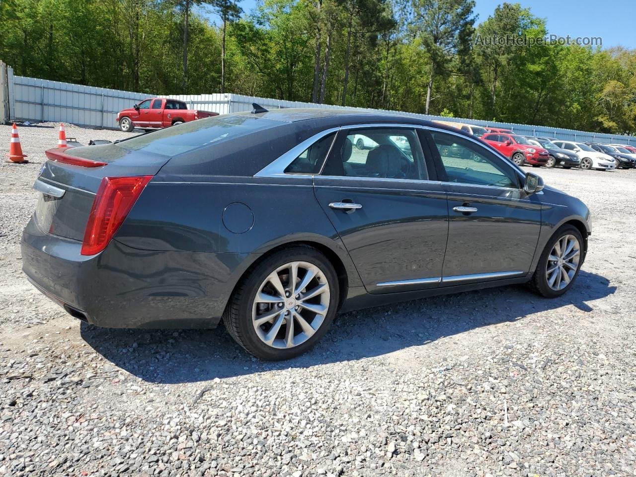 2013 Cadillac Xts Luxury Collection Gray vin: 2G61R5S32D9102803