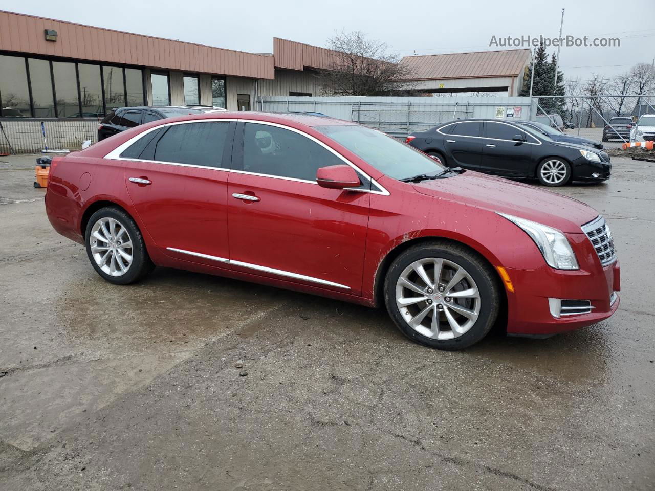 2013 Cadillac Xts Luxury Collection Red vin: 2G61R5S32D9116457