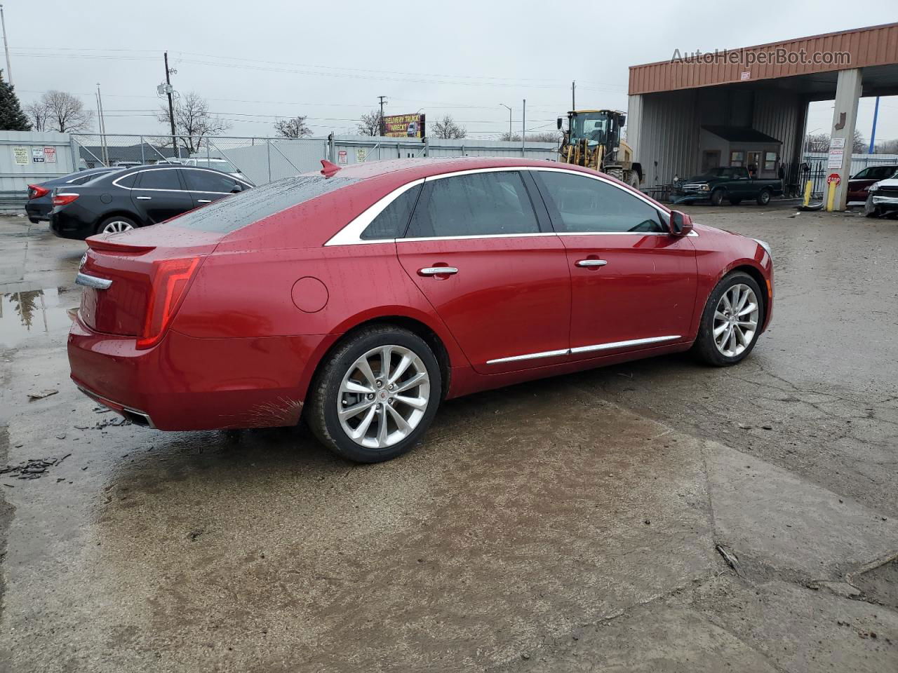 2013 Cadillac Xts Luxury Collection Red vin: 2G61R5S32D9116457