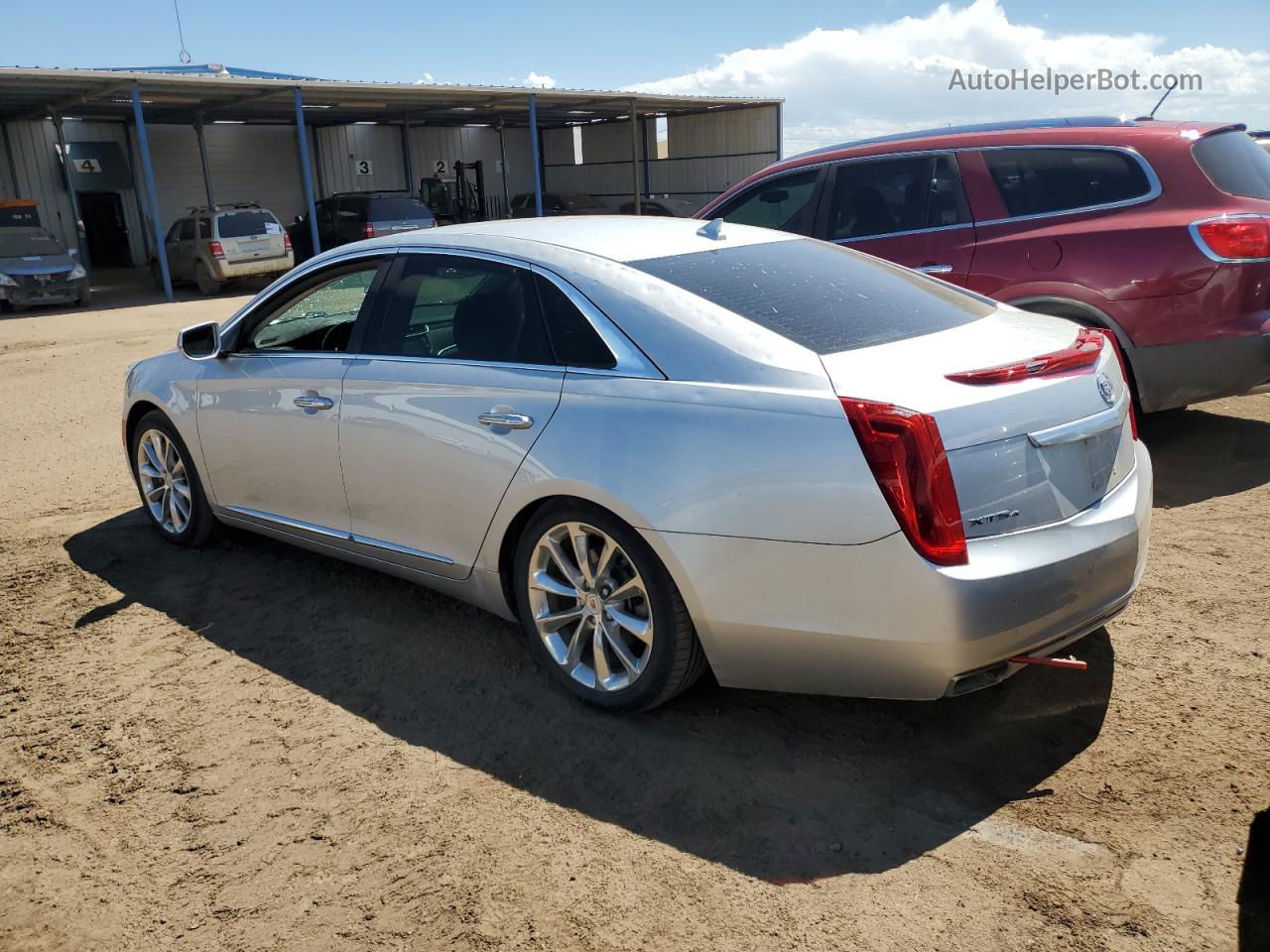 2013 Cadillac Xts Luxury Collection Silver vin: 2G61R5S32D9131914