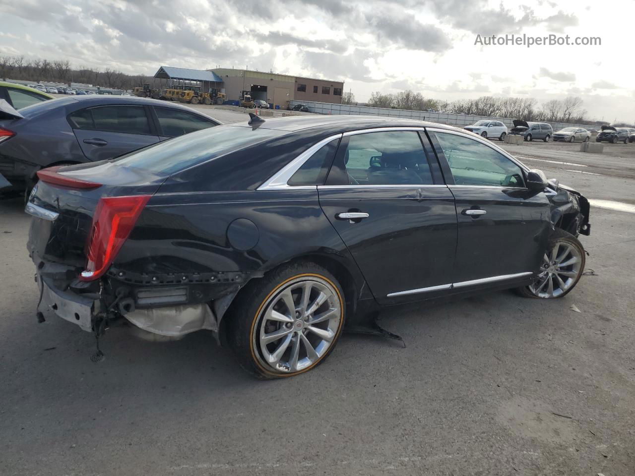 2013 Cadillac Xts Luxury Collection Black vin: 2G61R5S32D9178604