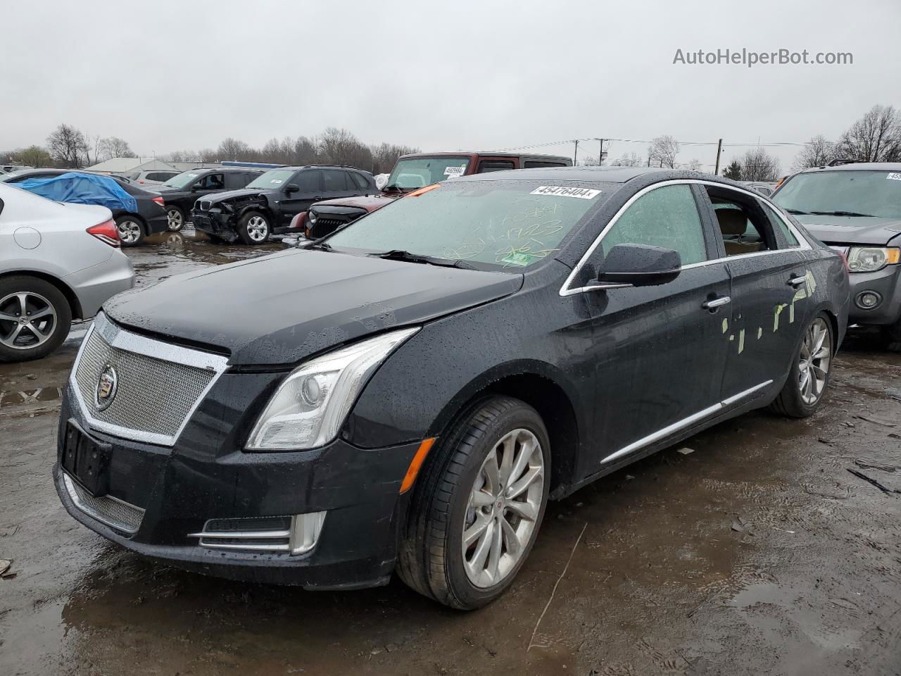 2013 Cadillac Xts Luxury Collection Black vin: 2G61R5S34D9133406