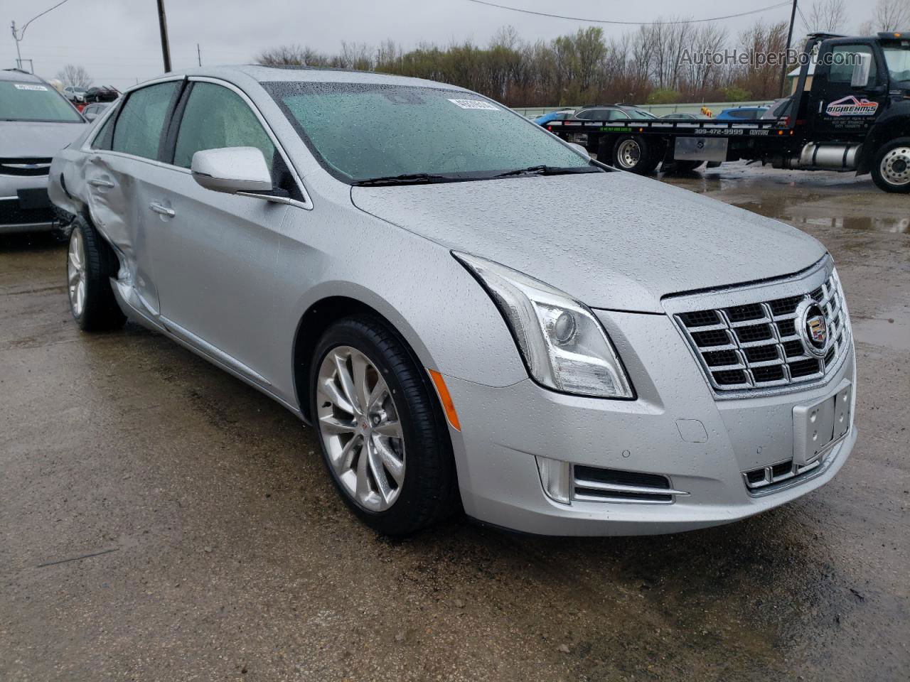 2013 Cadillac Xts Luxury Collection Серебряный vin: 2G61R5S35D9149727