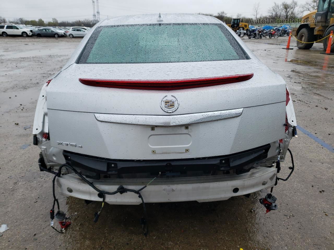 2013 Cadillac Xts Luxury Collection Silver vin: 2G61R5S35D9149727