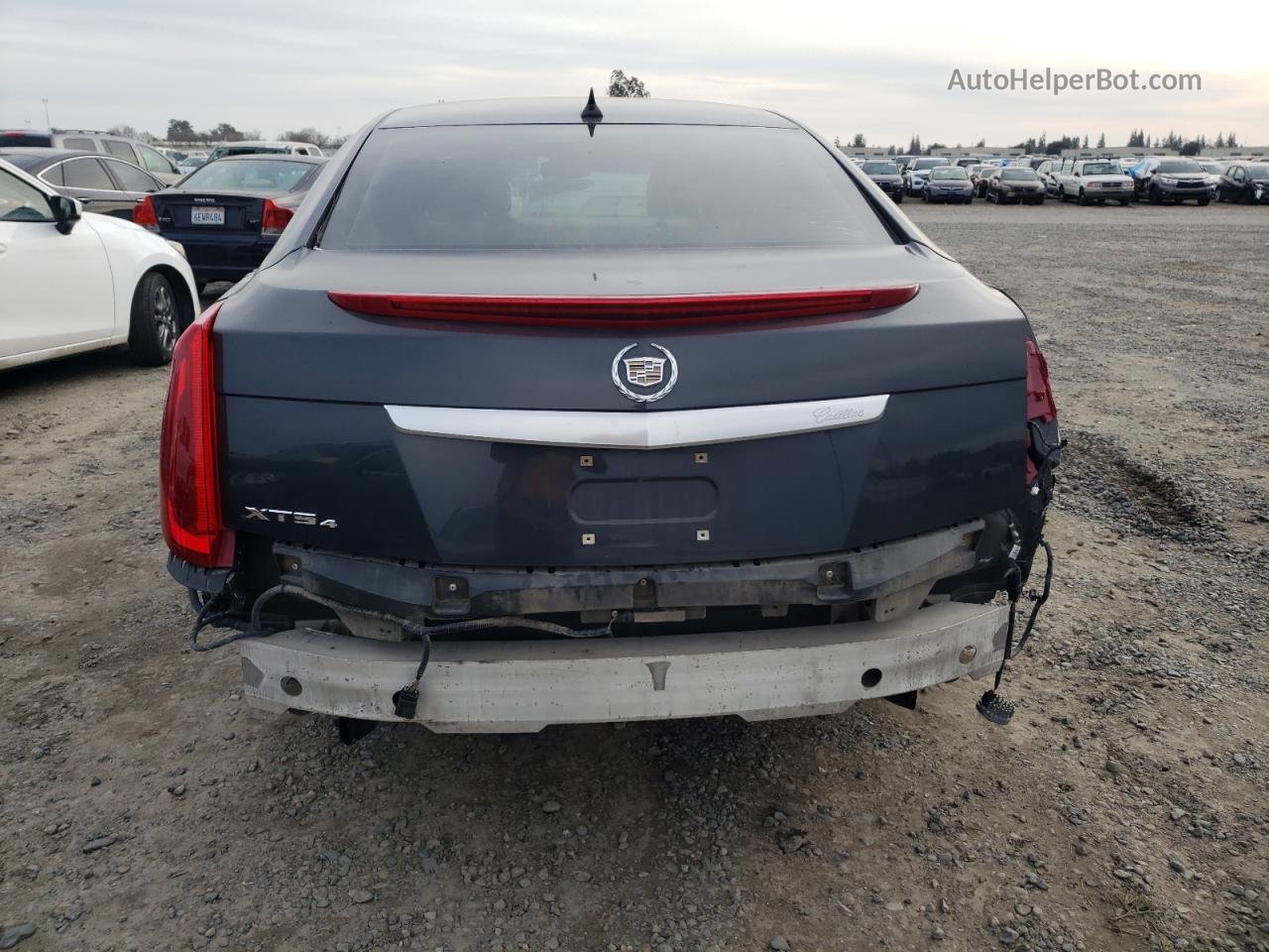2013 Cadillac Xts Luxury Collection Gray vin: 2G61R5S35D9169332