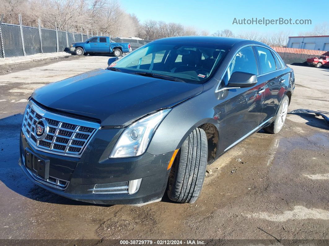 2013 Cadillac Xts Luxury Серый vin: 2G61R5S35D9226225