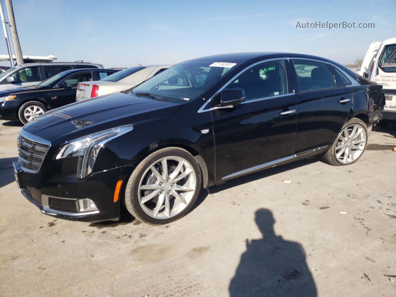 2019 Cadillac Xts Premium Luxury Black vin: 2G61R5S35K9149241