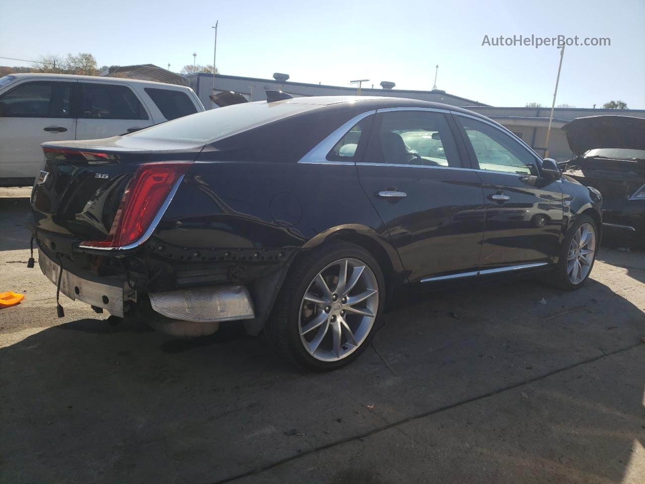 2019 Cadillac Xts Premium Luxury Black vin: 2G61R5S35K9149241