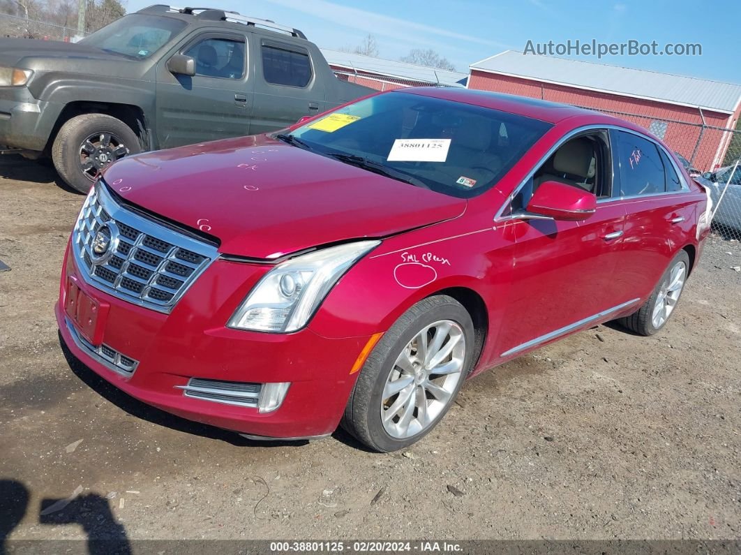 2013 Cadillac Xts Luxury Red vin: 2G61R5S36D9121791