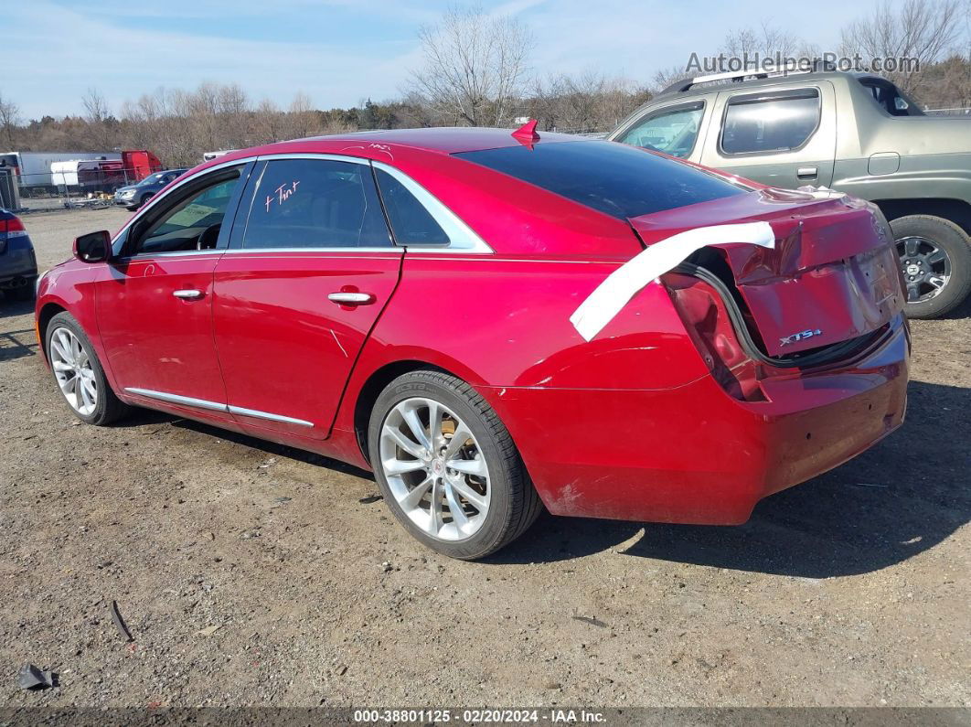 2013 Cadillac Xts Luxury Красный vin: 2G61R5S36D9121791