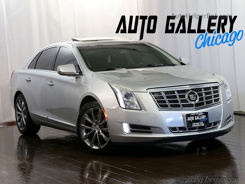 2013 Cadillac Xts Luxury Silver vin: 2G61R5S37D9215047