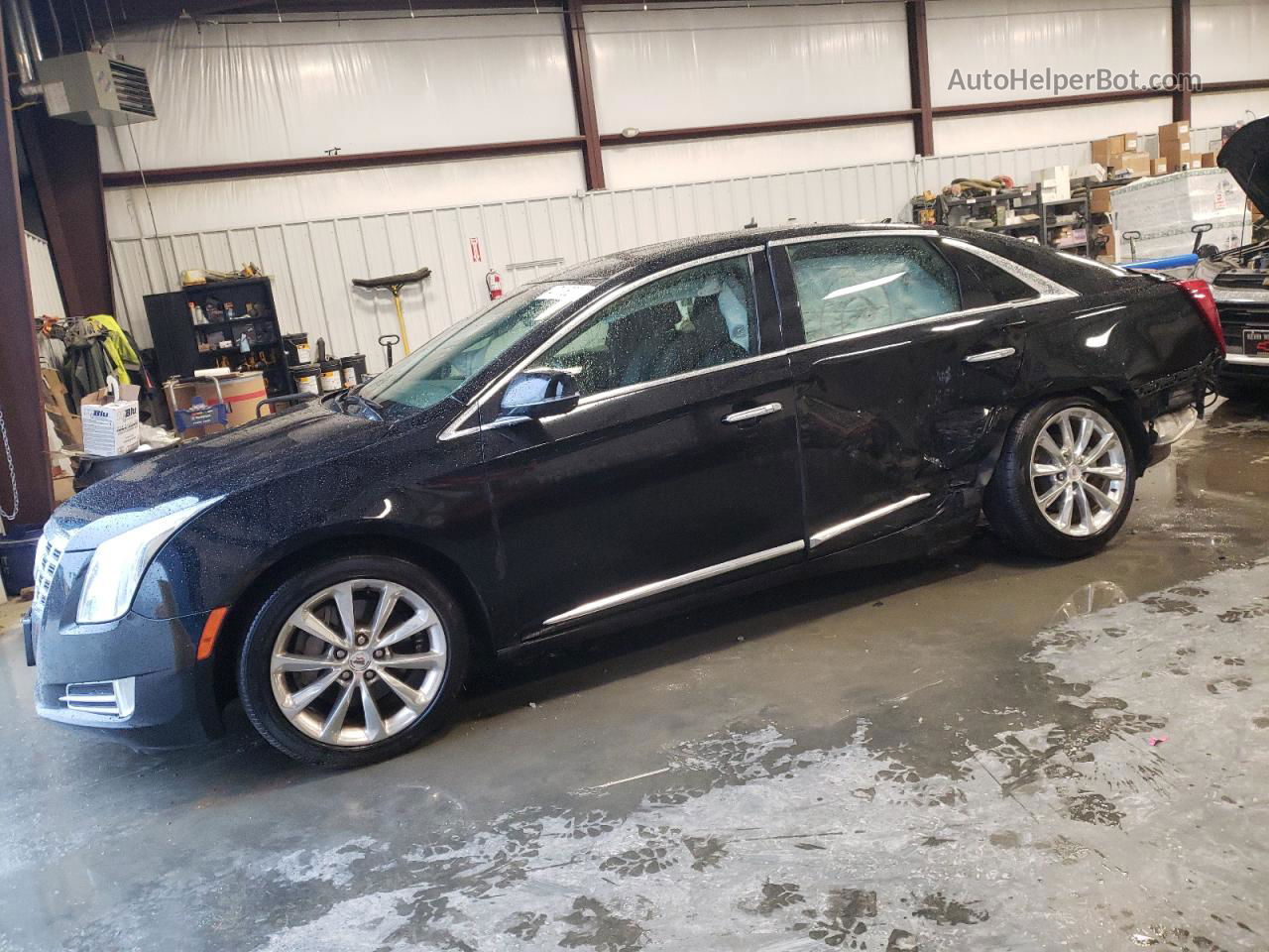 2013 Cadillac Xts Luxury Collection Black vin: 2G61R5S37D9217252