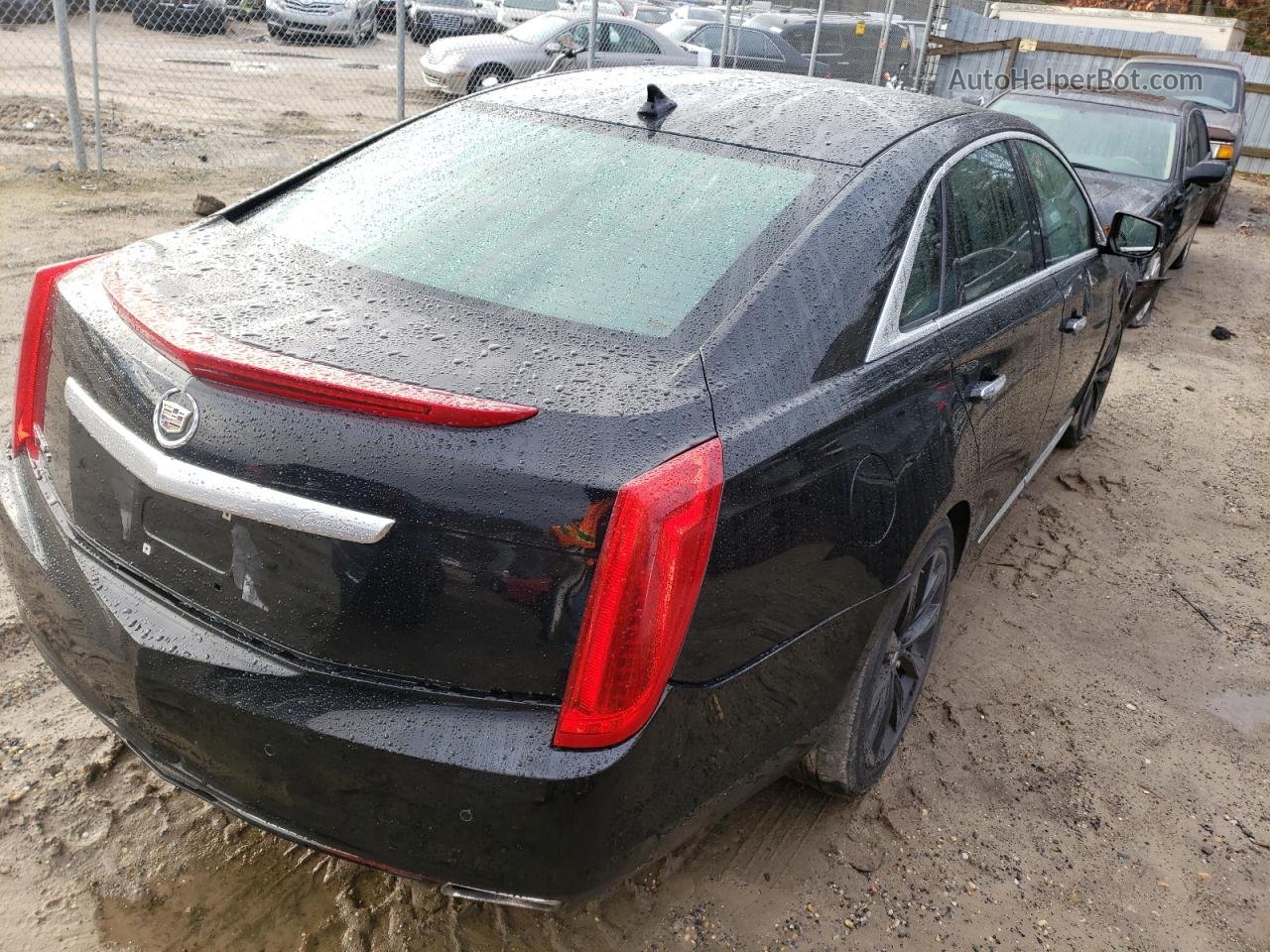2013 Cadillac Xts Luxury Collection Black vin: 2G61R5S37D9228431