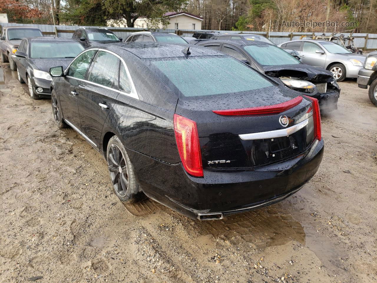 2013 Cadillac Xts Luxury Collection Black vin: 2G61R5S37D9228431