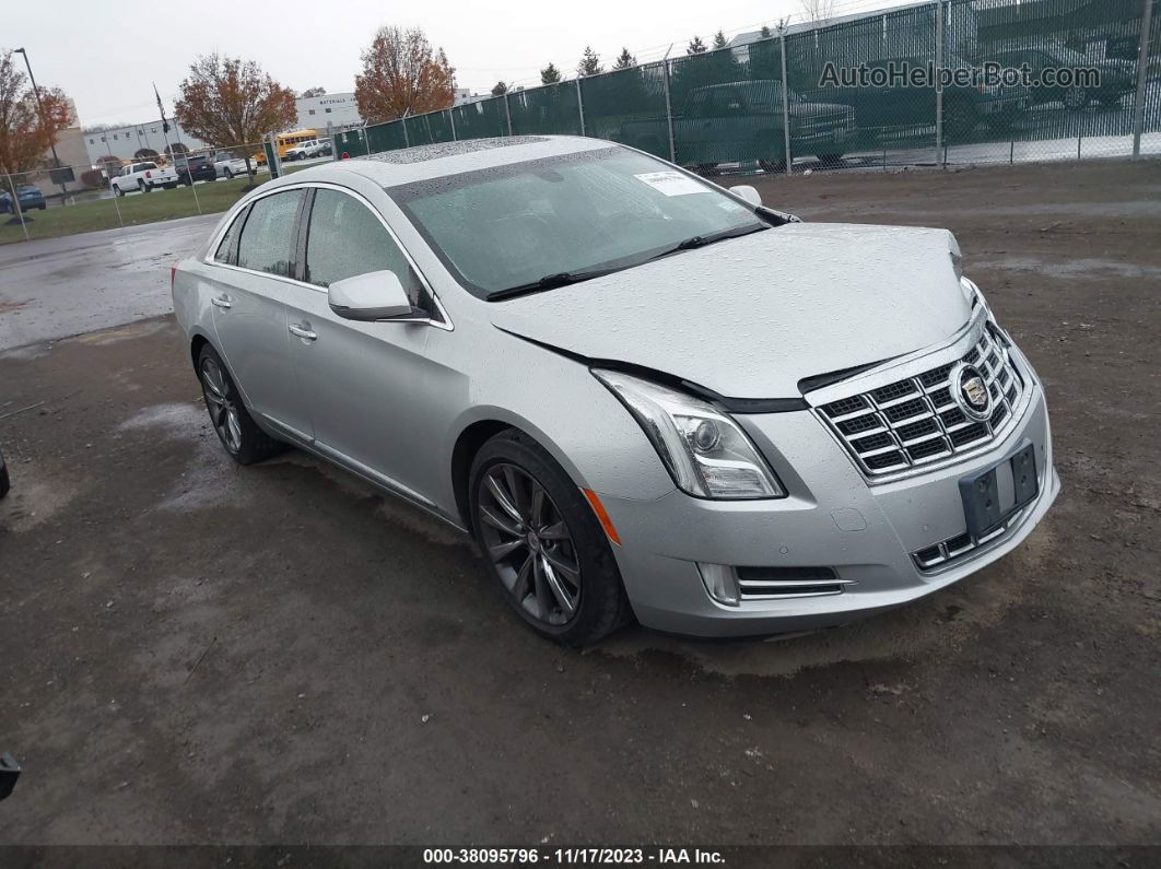 2013 Cadillac Xts Luxury Silver vin: 2G61R5S38D9100344