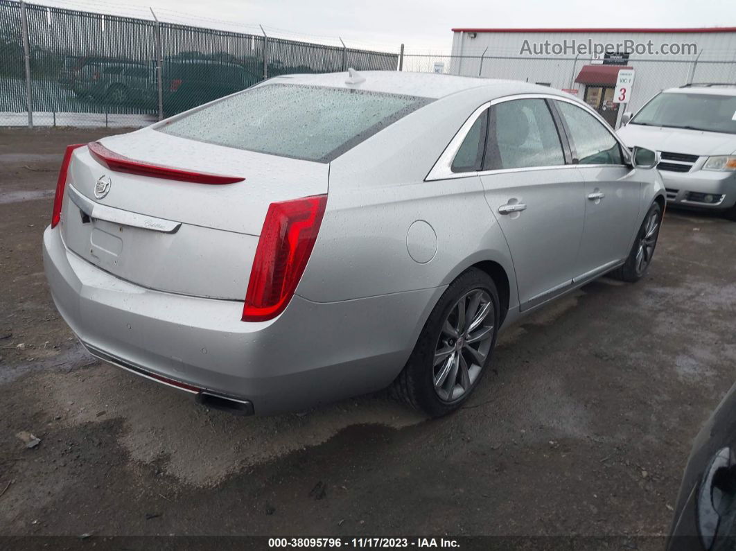 2013 Cadillac Xts Luxury Silver vin: 2G61R5S38D9100344