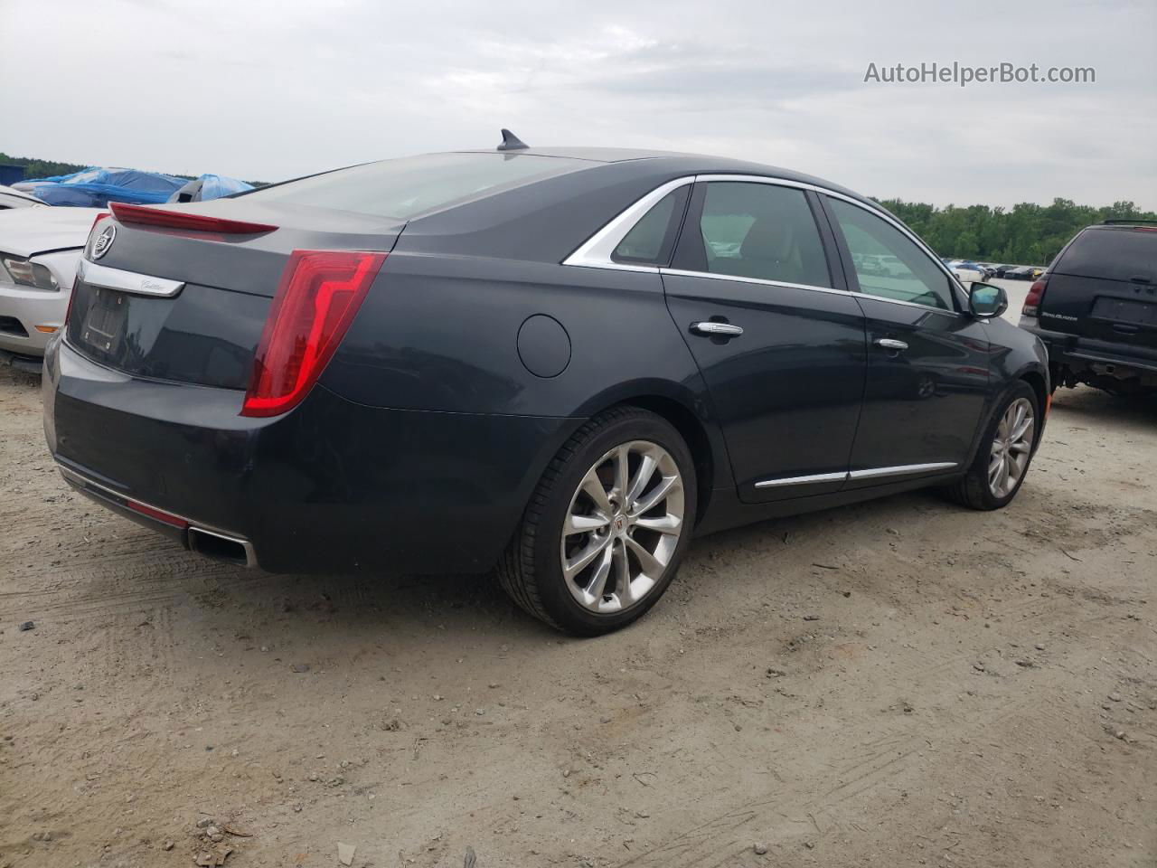 2013 Cadillac Xts Luxury Collection Charcoal vin: 2G61R5S38D9219799