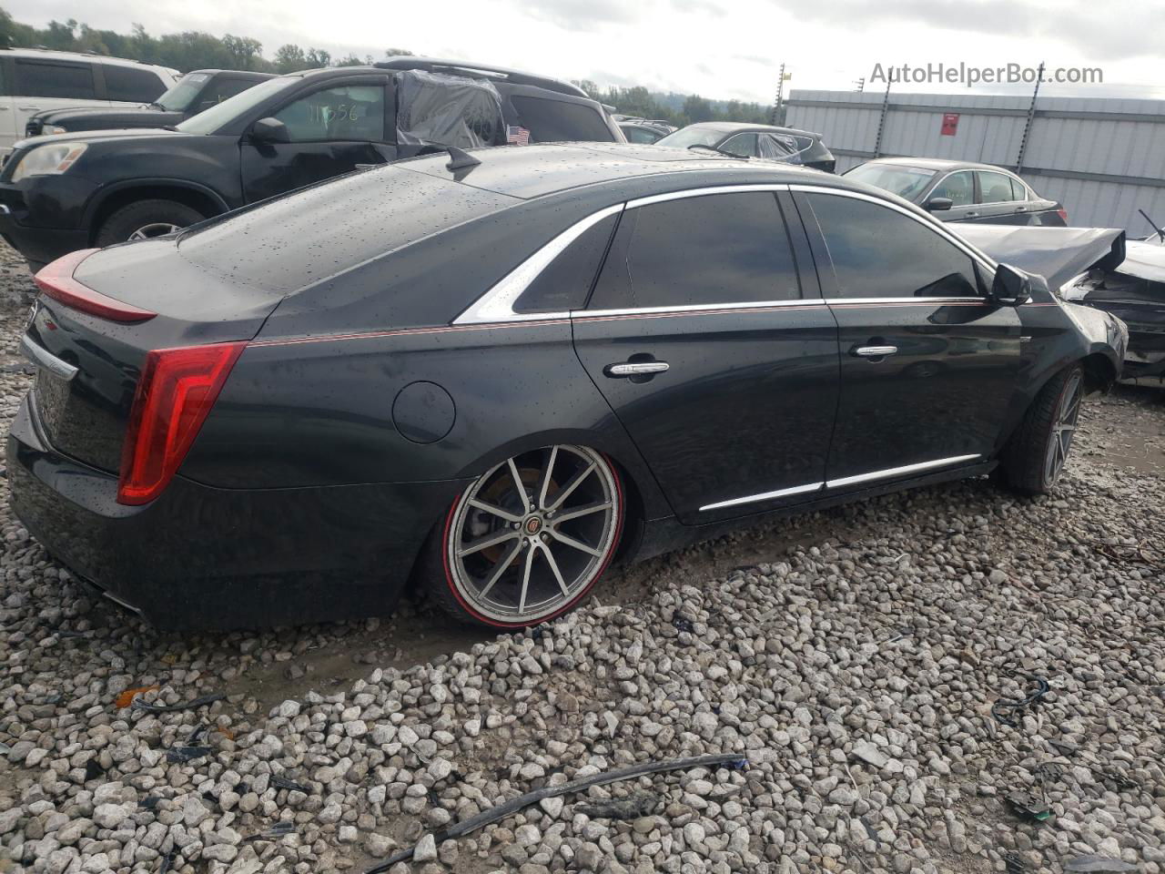 2013 Cadillac Xts Luxury Collection Gray vin: 2G61R5S39D9142215