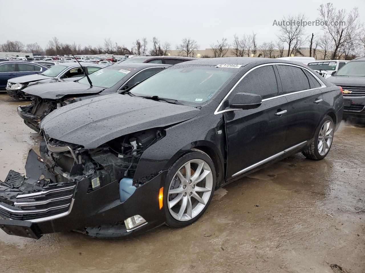 2019 Cadillac Xts Premium Luxury Black vin: 2G61R5S39K9143068