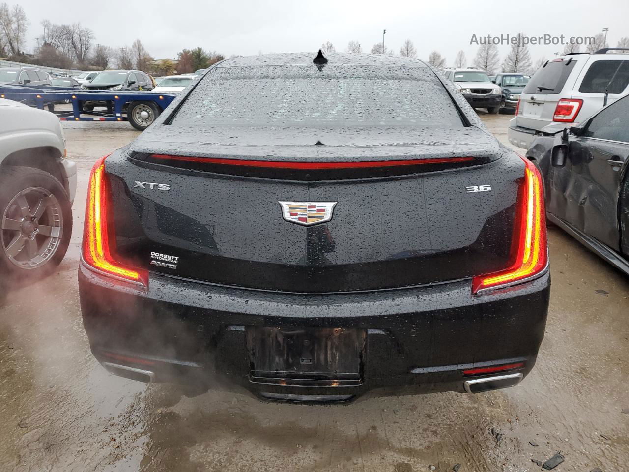 2019 Cadillac Xts Premium Luxury Black vin: 2G61R5S39K9143068