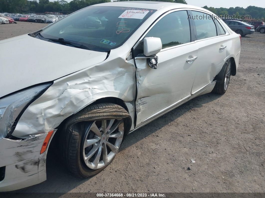 2013 Cadillac Xts Luxury White vin: 2G61R5S3XD9115413