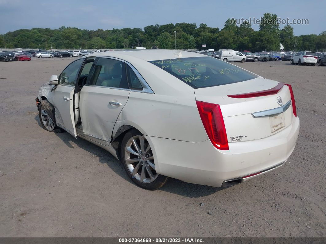 2013 Cadillac Xts Luxury White vin: 2G61R5S3XD9115413