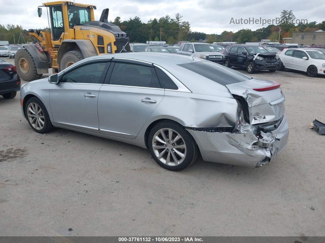 2013 Cadillac Xts Luxury Silver vin: 2G61R5S3XD9224616