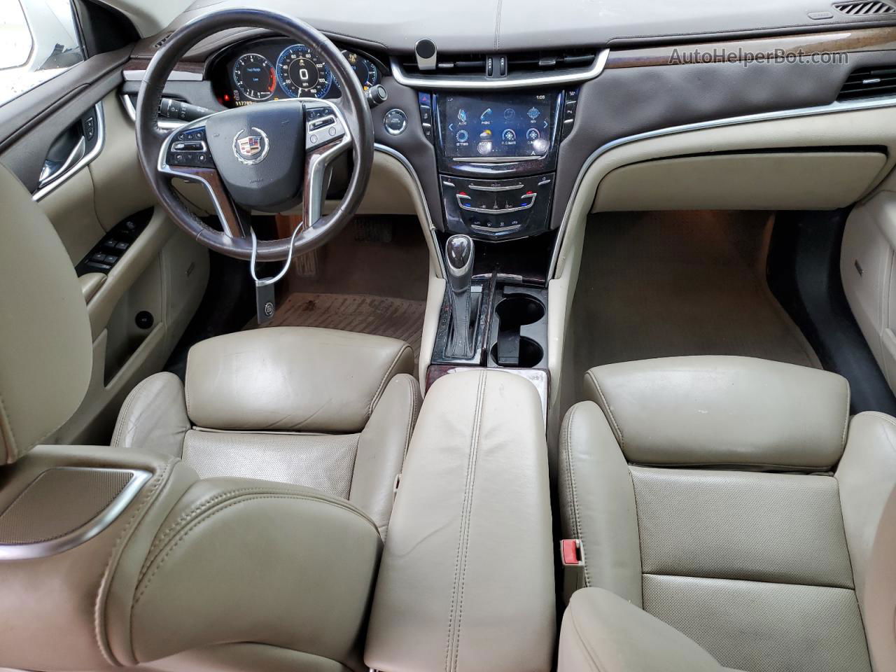 2013 Cadillac Xts Premium Collection Кремовый vin: 2G61S5S30D9102500