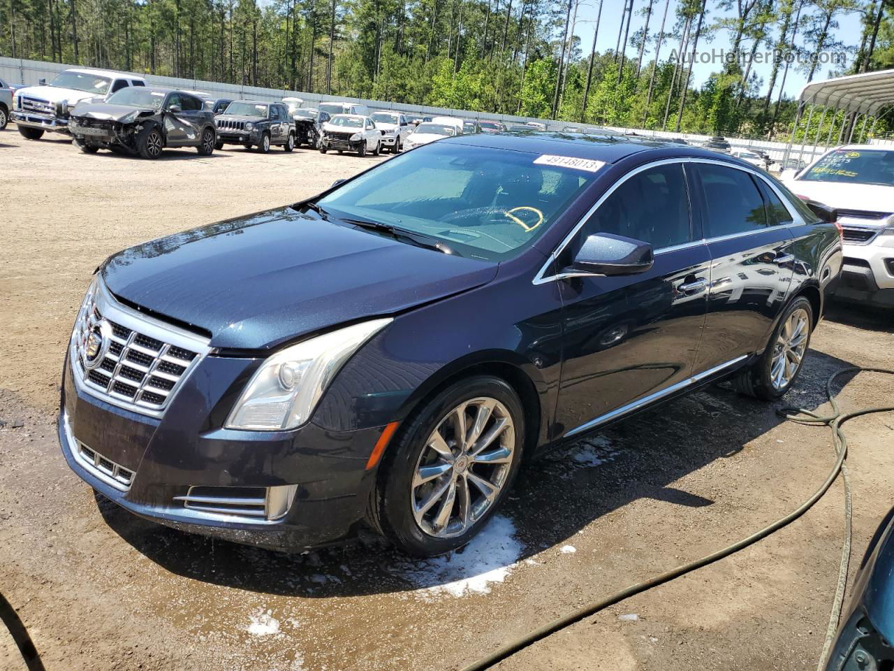 2013 Cadillac Xts Premium Collection Black vin: 2G61S5S30D9245625