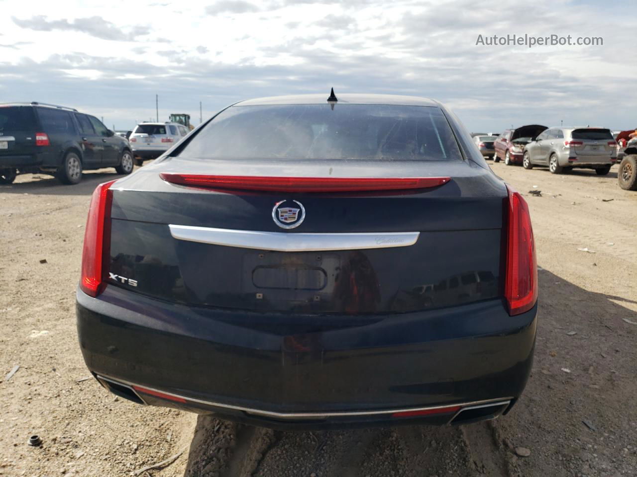 2013 Cadillac Xts Premium Collection Black vin: 2G61S5S31D9100979