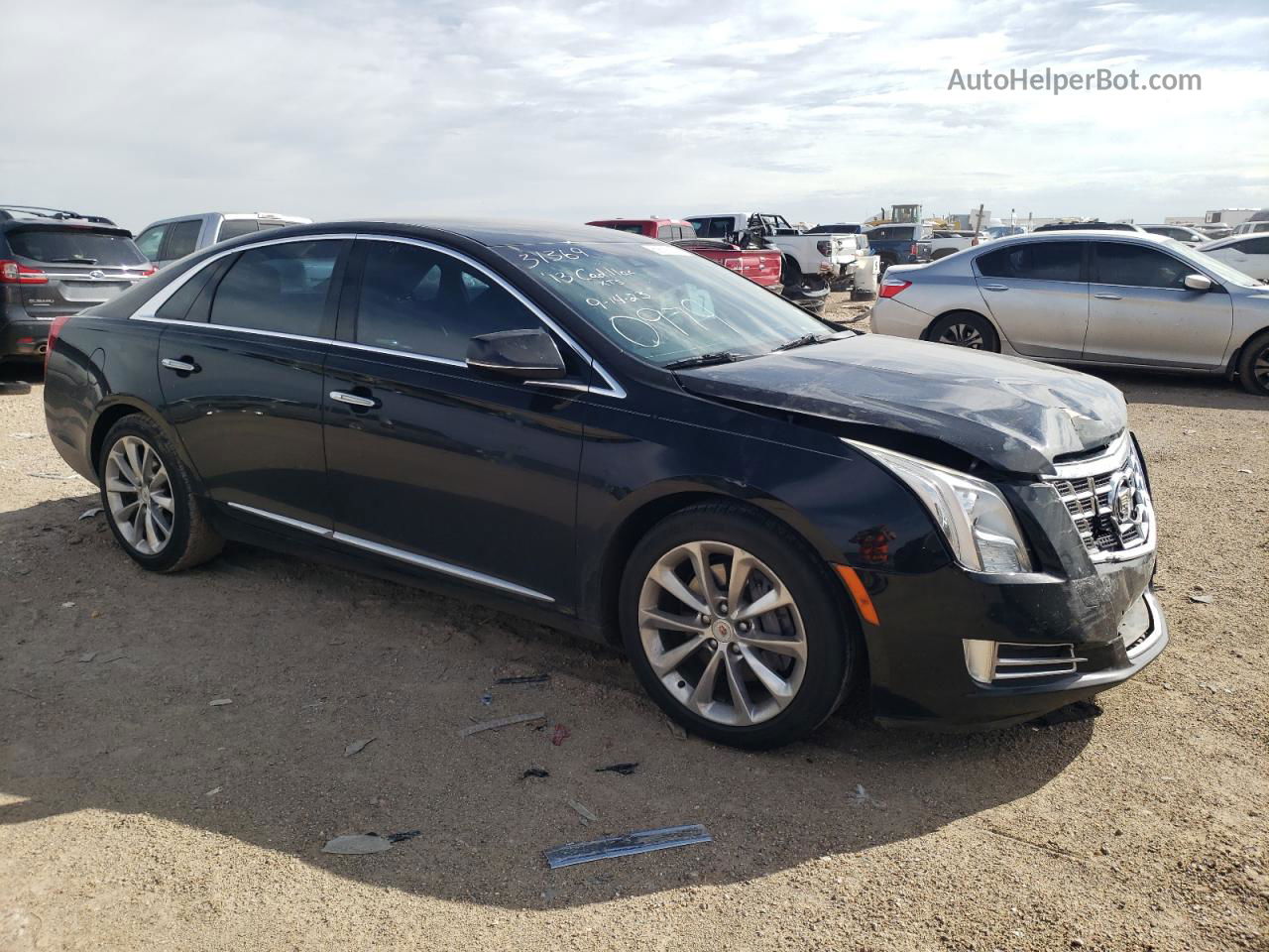 2013 Cadillac Xts Premium Collection Черный vin: 2G61S5S31D9100979