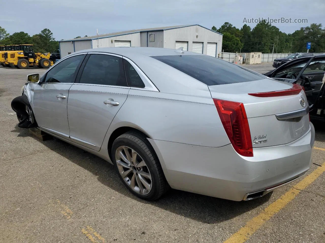 2013 Cadillac Xts Premium Collection Silver vin: 2G61S5S31D9130984