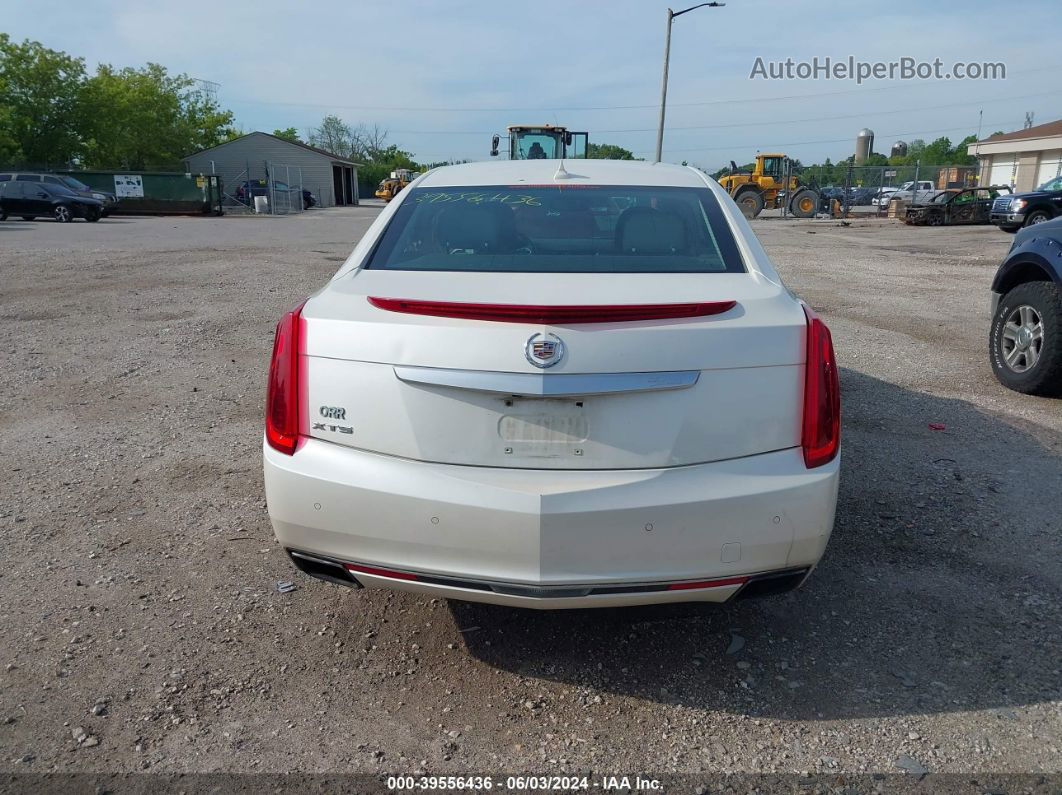 2013 Cadillac Xts Premium White vin: 2G61S5S31D9236576