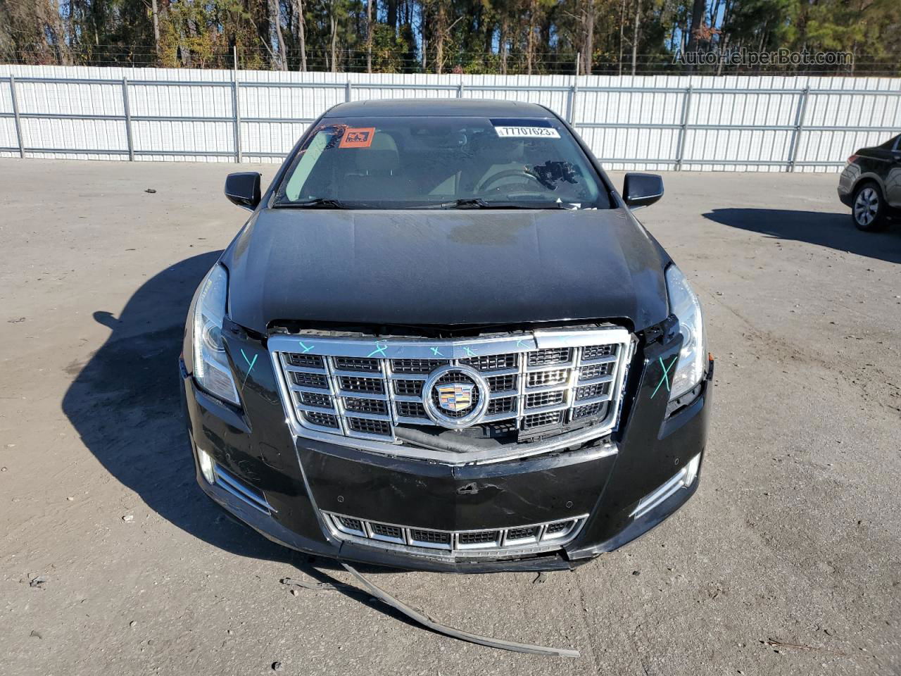 2013 Cadillac Xts Premium Collection Black vin: 2G61S5S32D9230267