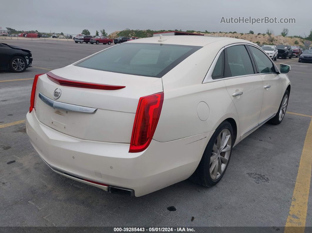 2013 Cadillac Xts Premium White vin: 2G61S5S33D9116181