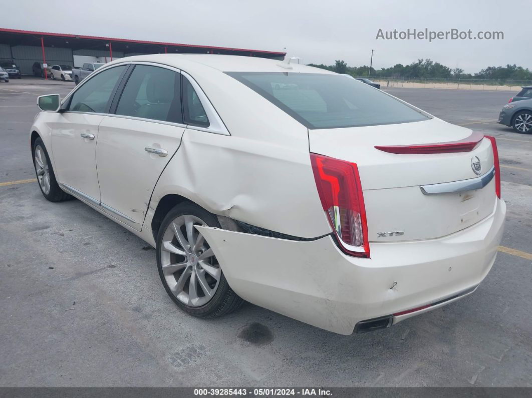 2013 Cadillac Xts Premium White vin: 2G61S5S33D9116181