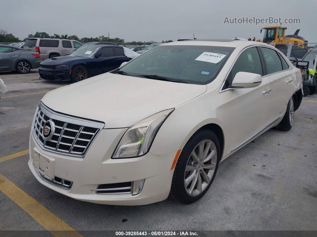 2013 Cadillac Xts Premium White vin: 2G61S5S33D9116181