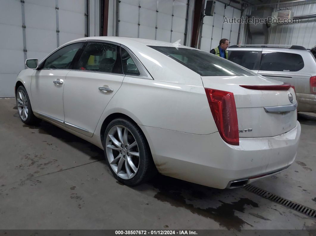 2013 Cadillac Xts Premium Белый vin: 2G61S5S33D9237874