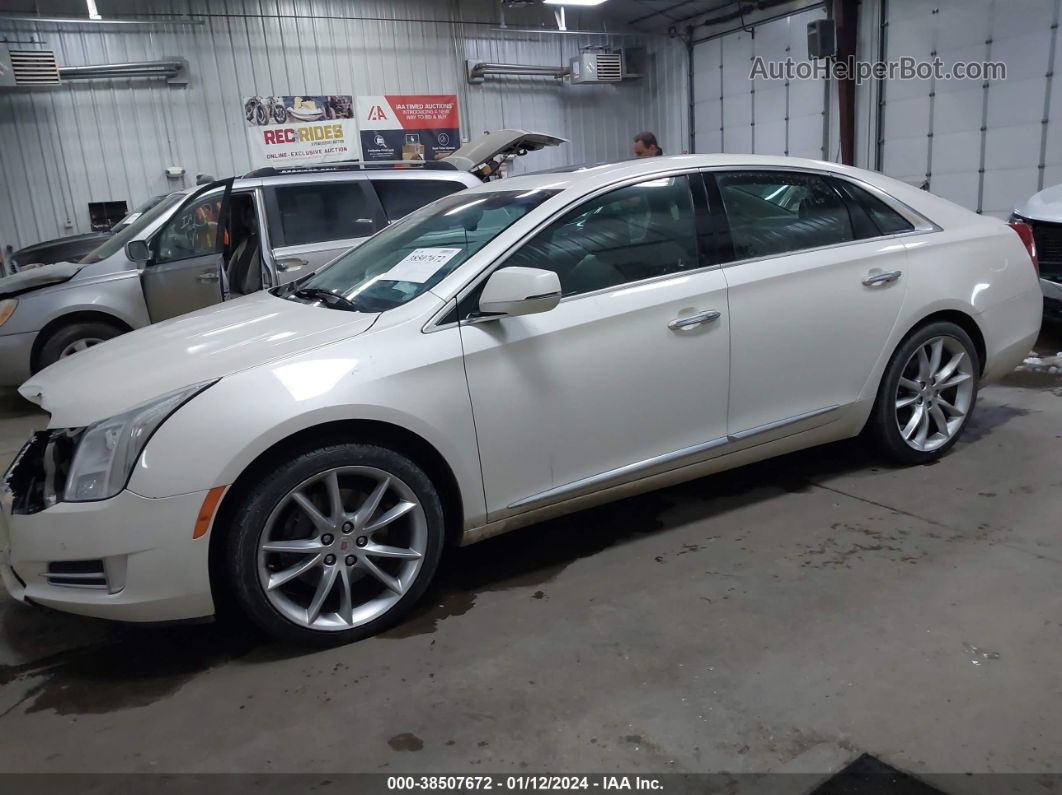 2013 Cadillac Xts Premium Белый vin: 2G61S5S33D9237874