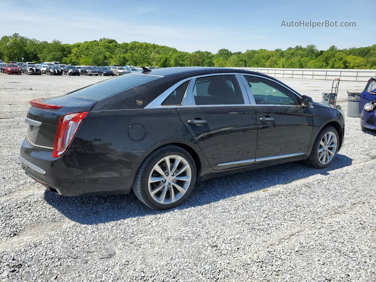 2013 Cadillac Xts Premium Collection Black vin: 2G61S5S35D9114478