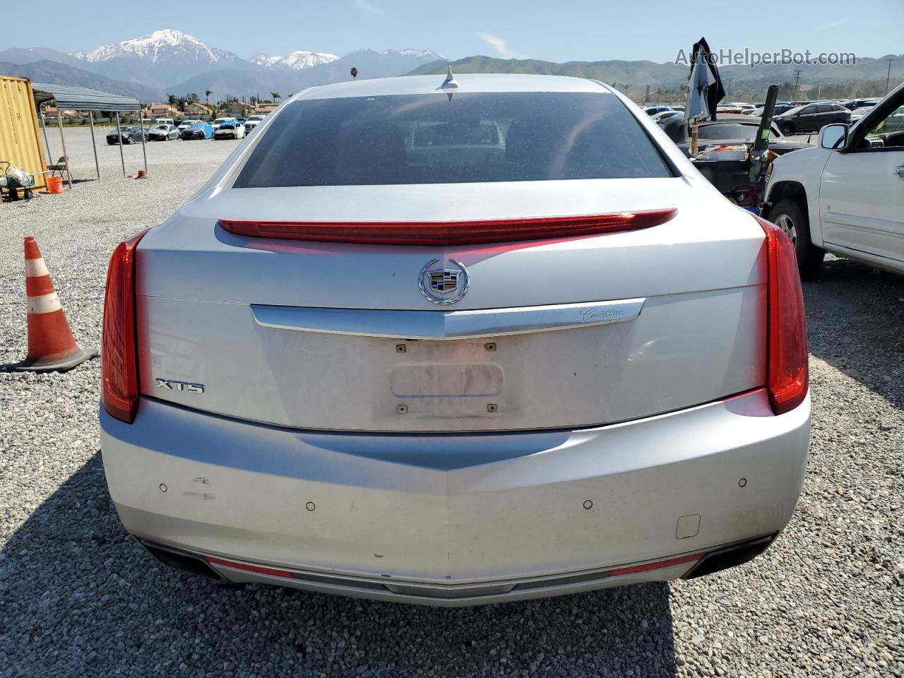 2013 Cadillac Xts Premium Collection Silver vin: 2G61S5S35D9117817