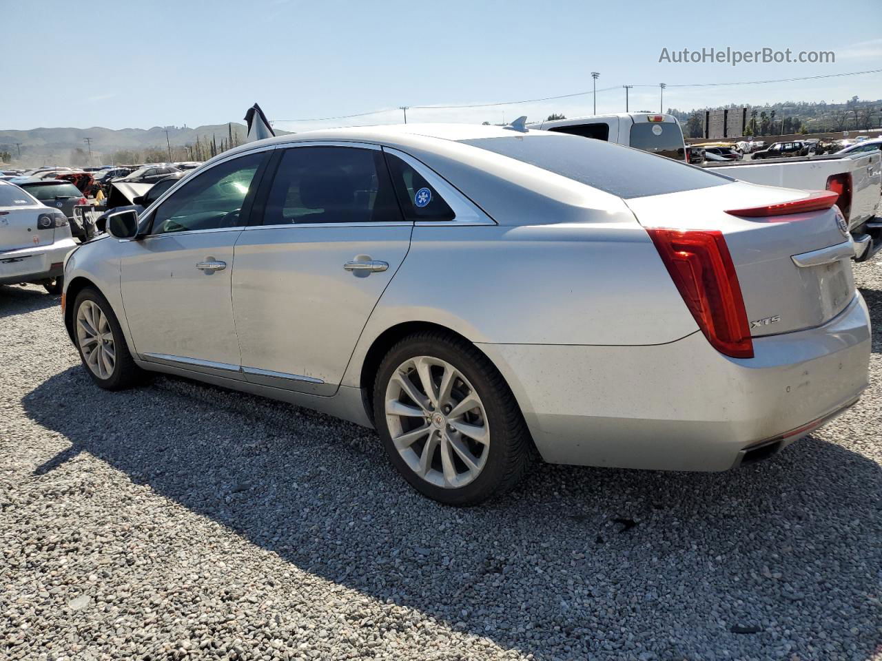 2013 Cadillac Xts Premium Collection Silver vin: 2G61S5S35D9117817