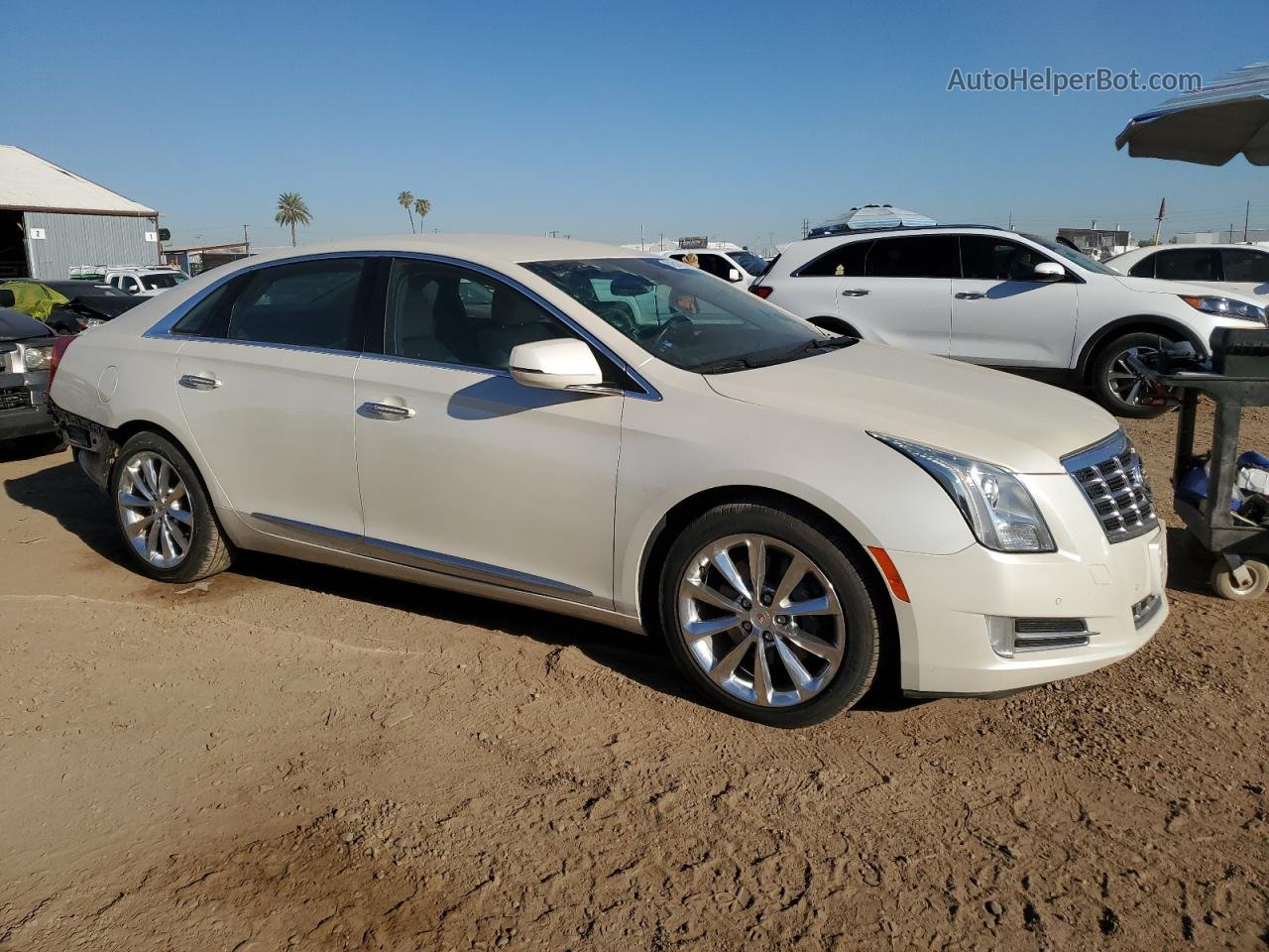 2013 Cadillac Xts Premium Collection Белый vin: 2G61S5S35D9127277