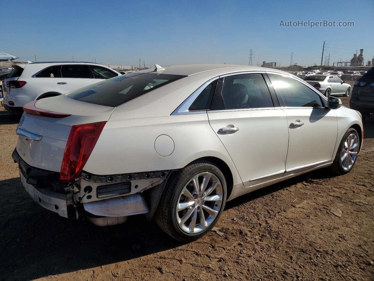 2013 Cadillac Xts Premium Collection Белый vin: 2G61S5S35D9127277