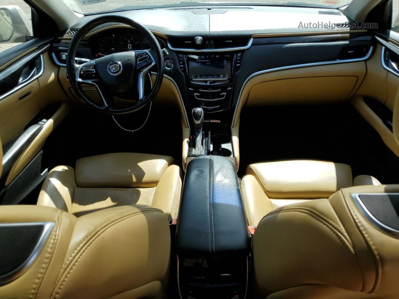 2013 Cadillac Xts Premium Collection Золотой vin: 2G61S5S35D9142930