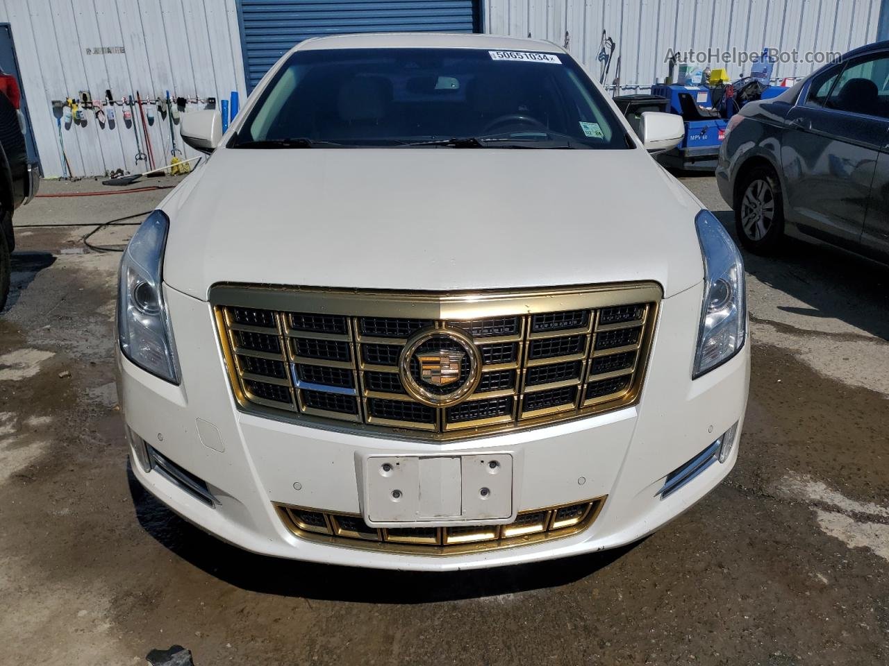 2013 Cadillac Xts Premium Collection Белый vin: 2G61S5S36D9106907