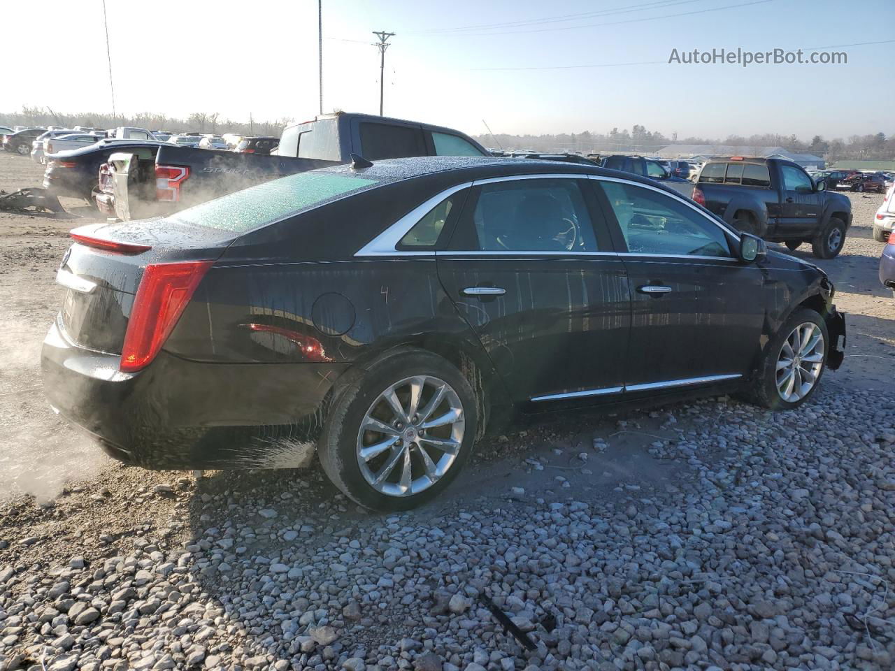 2013 Cadillac Xts Premium Collection Black vin: 2G61S5S36D9111797