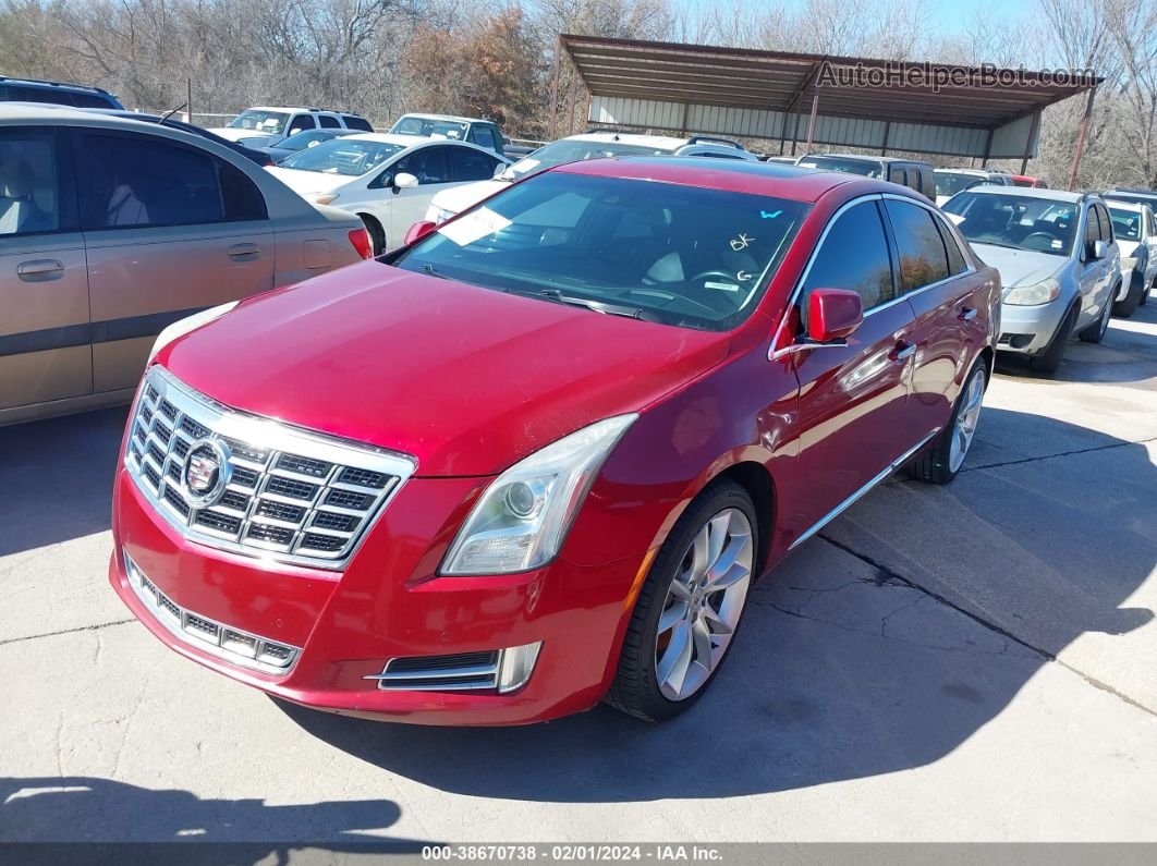 2013 Cadillac Xts Premium Red vin: 2G61S5S37D9116264