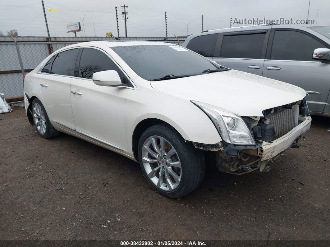 2013 Cadillac Xts Premium White vin: 2G61S5S38D9145708