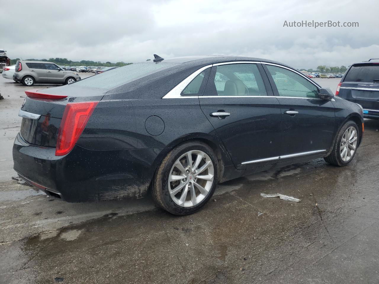 2013 Cadillac Xts Premium Collection Black vin: 2G61S5S39D9112054